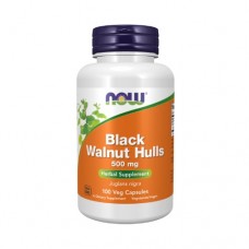 NOW Black Walnut Hulls 500mg 100 Capsules