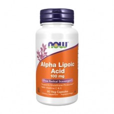 NOW Alpha Lipoic Acid 100mg 60 Veg. Capsules