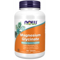 NOW Magnesium Glycinate 180 tab.