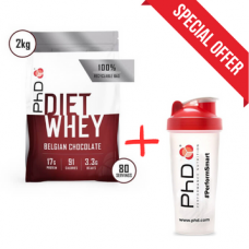 PhD®  Diet Whey Powder 2kg